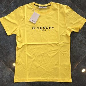 Givenchy Casual T-shirt Men's Short Sleeve Cotton